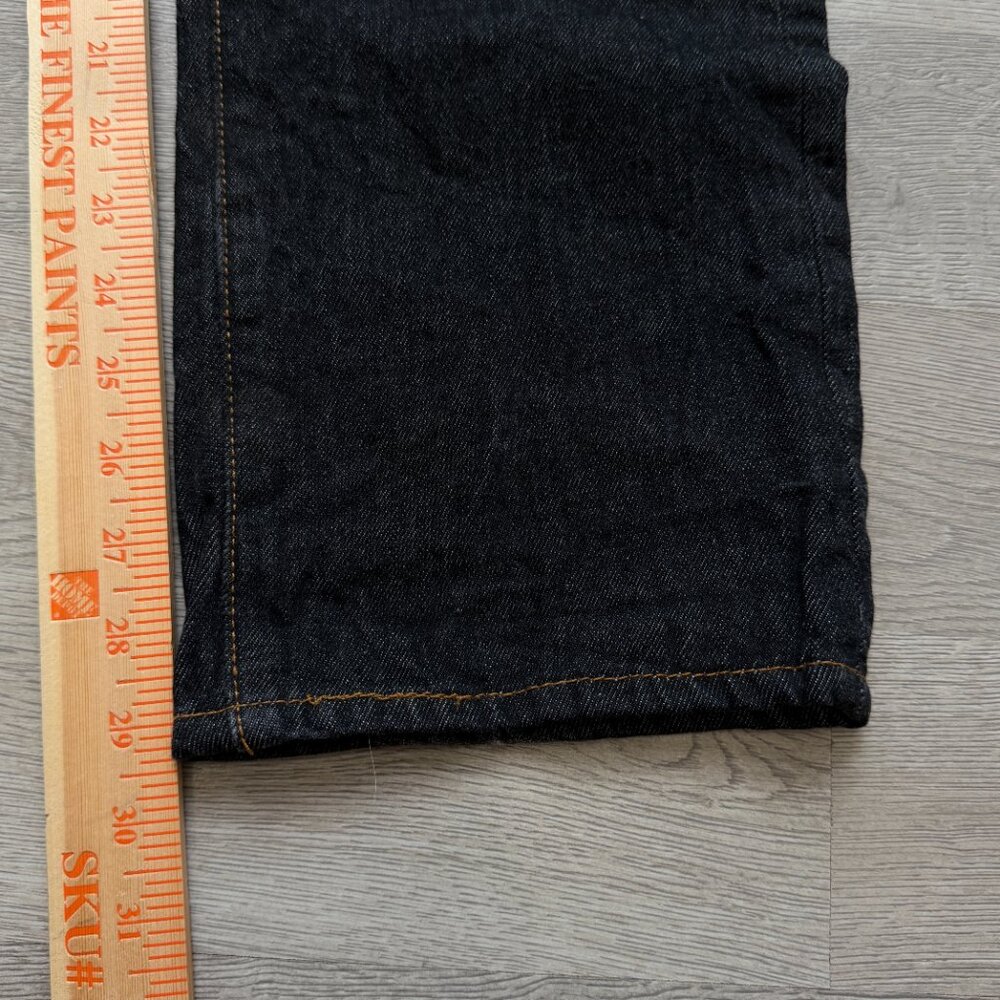 Levis‎ 501 Original Shrink To Fit Button Fly Jeans Rigid Black Jeans Mens 32x32 - Picture 10 of 10